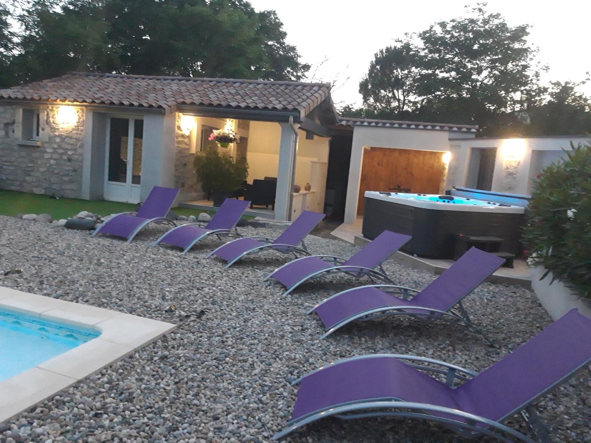 Le Cocon Villa Lussas Exterior photo